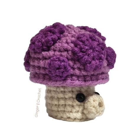 DIGITAL Puff Shroom Crochet Pattern Plants VS Zombies - Etsy