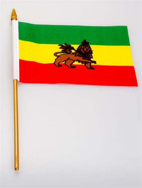 Ethiopia w/Lion 4×6 Flag – Flag Matrix