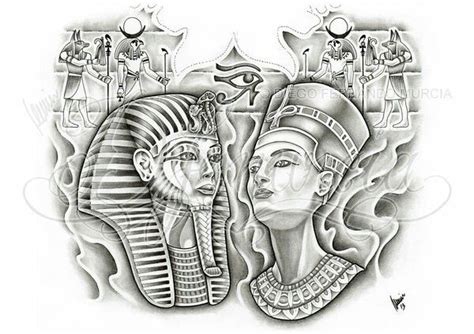 egyptian pharoah tattoo design Egyptian Queen Tattoos, Egyptian ...