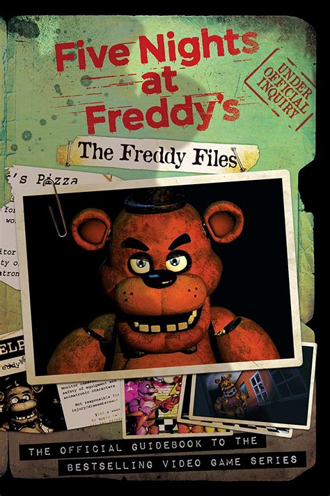 ‘Five Nights At Freddy’s: The Freddy Files’ Guide Book Gets Cover ...