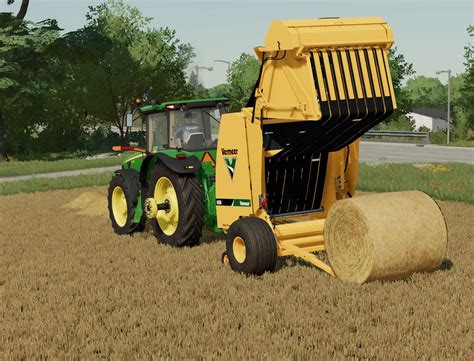 VERMEER 605N ROUND BALER V1.0 – FS22 mod