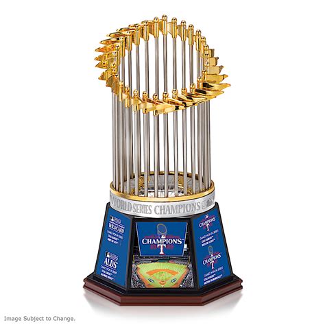 World Series Trophy: 2023 MLB World Series Champions Texas Rangers ...