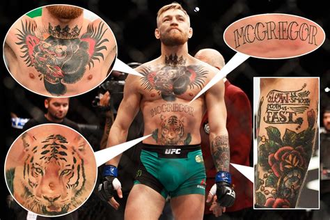 Conor McGregor's tattoos: How many does the UFC superstar have and what ...