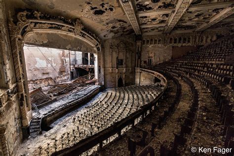 An abandoned high school auditorium in Detroit : r/AbandonedPorn