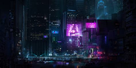 cyberpunk, artwork, city, dark, cityscape, digital art, futuristic HD ...