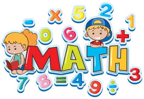 Kids Math Clipart Images – Browse 6,325 Stock Photos, Vectors, and ...