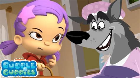 Oona Visits the Big Bad Wolf! 🐺 Fairytale Storytime | Bubble Guppies ...