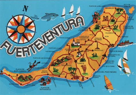 Fuerteventura Maps - The tourist maps you need to plan your trip