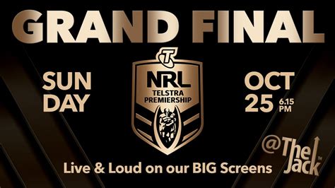 NRL Grand Final at The Jack! | The Jack Cairns