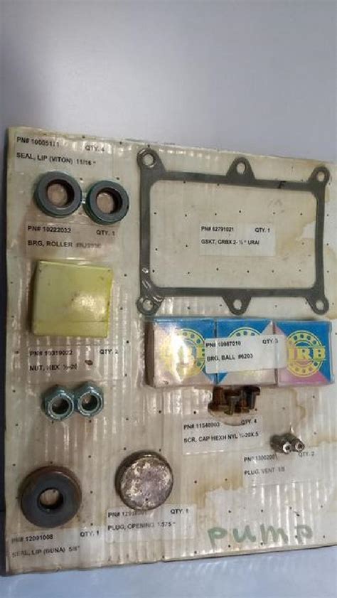 Sewage Plant Air Compressor Pump Repair Kit - S N Ship Spares