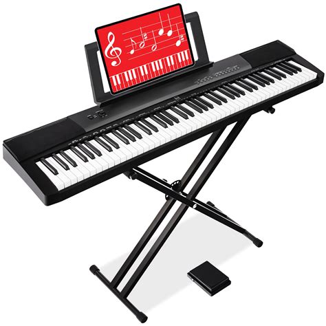 Buy Best Choice Products 88-Key Full Size Digital Piano Electronic ...