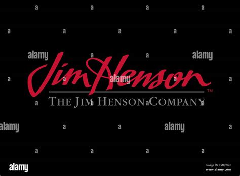 The Jim Henson Company, Logo, Black Background Stock Photo - Alamy