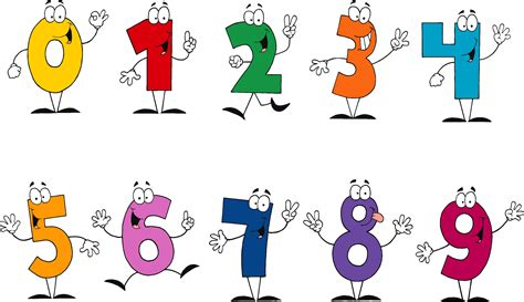 clipart numbers - Αναζήτηση Google | Homeschool math, Preschool fun ...