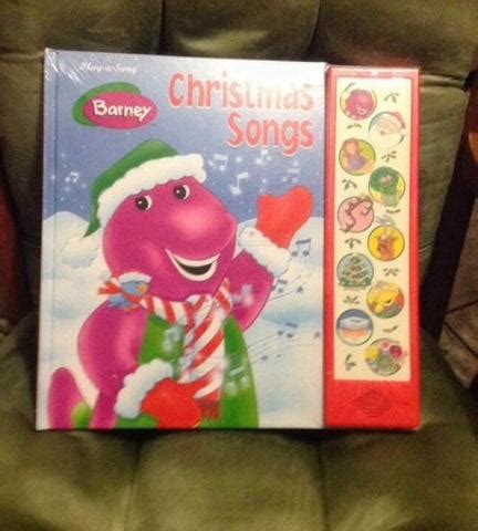 Barney Play-a-Song Christmas Songs Book NEW WITH SEALED PLASTIC ...