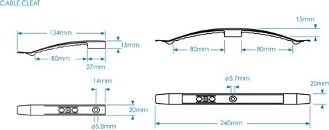 CABLE CLEAT – cable management clip | OE Electrics