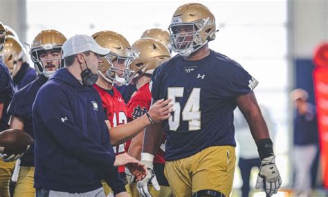 Sounds Like Notre Dame Avoided Major Injury To Blake Fisher // UHND.com