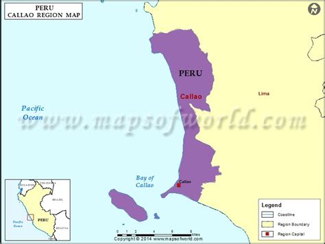 Callao Peru Map | Callao Map