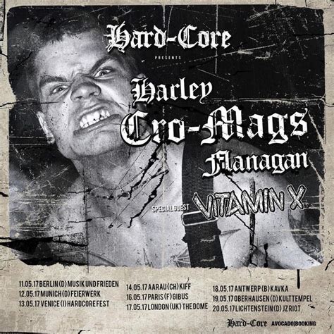 HARLEY CRO-MAGS FLANAGAN AUF TOUR! – Spirit of the Streets Records