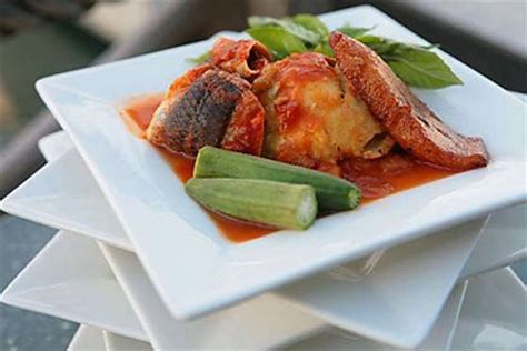 Cou-cou and flying fish is the national dish of Barbados. Cou-cou is ...