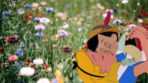 Pinocchio X Alice: Kissing in a Garden by Motexter on DeviantArt