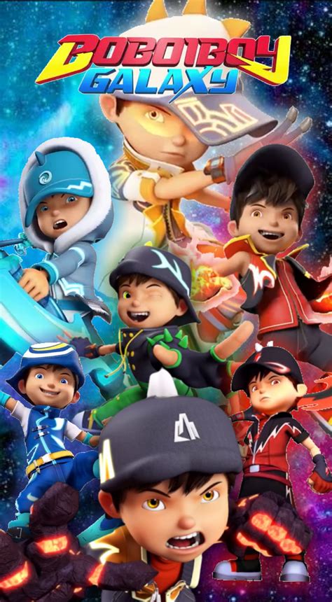 Galaxy Movie, Anime Galaxy, Boboiboy Galaxy, Boboiboy Anime, Anime ...