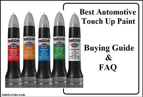 Best Automotive Touch up Paint Reviews 2021 (New Update) - Buying Guide ...