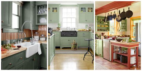 10 Green Kitchen Ideas - Best Green Paint Colors for Kitchens