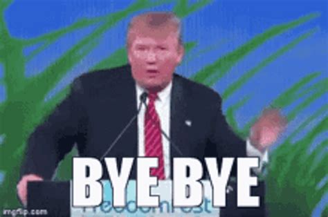 Goodbye Trump Bye Bye GIF | GIFDB.com