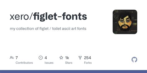 GitHub - xero/figlet-fonts: my collection of figlet / toilet ascii art ...