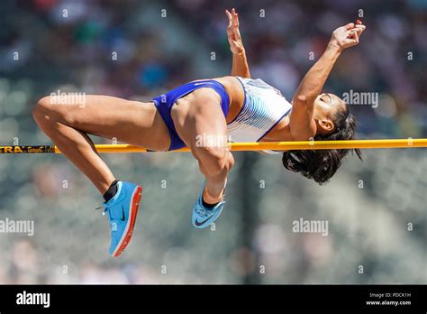 Berlin, Germany. August 9, 2018: Katarina Johnson-Thompson of Great ...