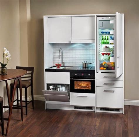 Impressive Compact Kitchen Designs For Very Small Spaces Modular ...