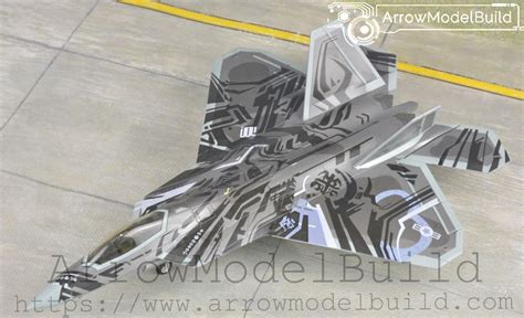 Arrowmodelbuild F22 Fighter Starscream Transformers Built & Painted 1/ ...