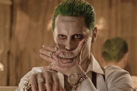 Jared Leto Joker Face Tattoos