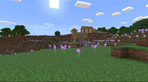 flower biome with only purple and red : r/Minecraft