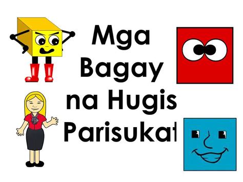 Mga Bagay Na Hugis Parisukat Tatsulok