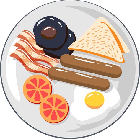 Full english breakfast png graphic clipart design 19954998 PNG