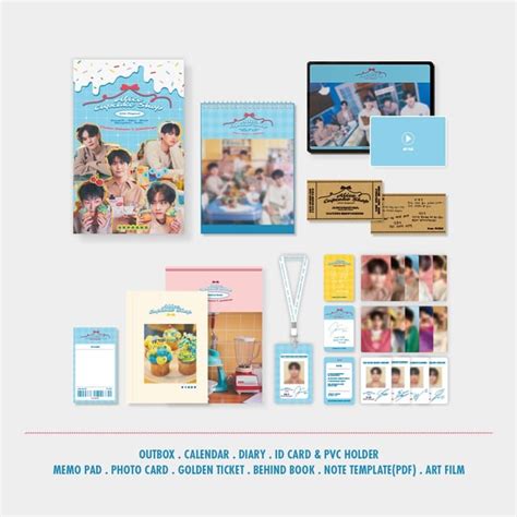 VICTON - 2023 Season's Greetings 'Alice Cupcake Shop' (Packaging ...