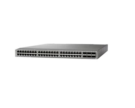 Cisco Nexus 9300 with 48p 10/25G SFP+, 6p 100G QSFP, MACsec, UP Switch ...