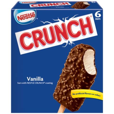 Nestle Crunch Ice Cream Bars, 6 ct - Fred Meyer