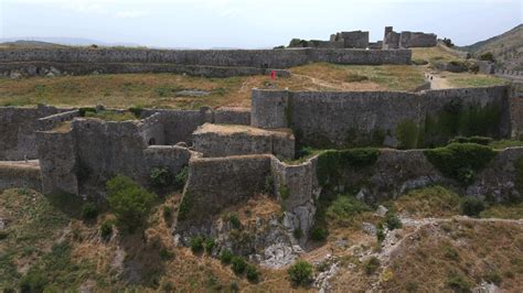 Shkoder Castle in Albania by Drone 3 26769464 Stock Video at Vecteezy