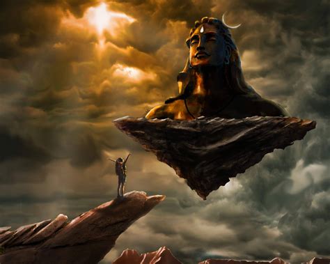 Download Bholenath HD Shiva Worshipper Fantasy Wallpaper | Wallpapers.com