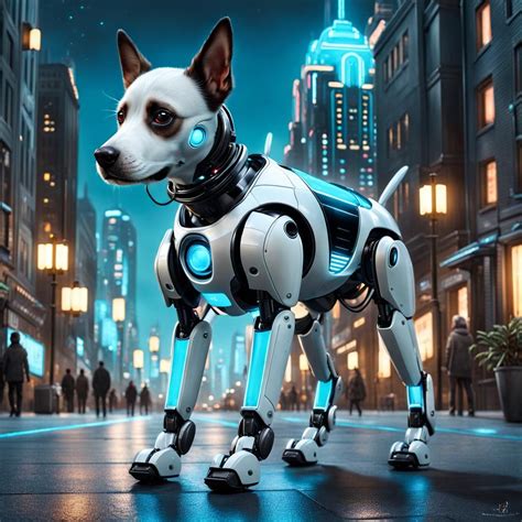 robotic dog - AI Generated Artwork - NightCafe Creator