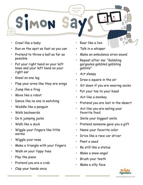 141 Fun Simon Says Command Ideas for Kids