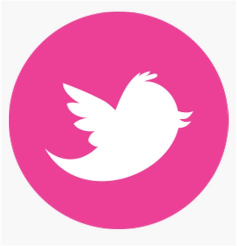 Twitter Logo Png Pink , Png Download - Flat Twitter Icon Png ...