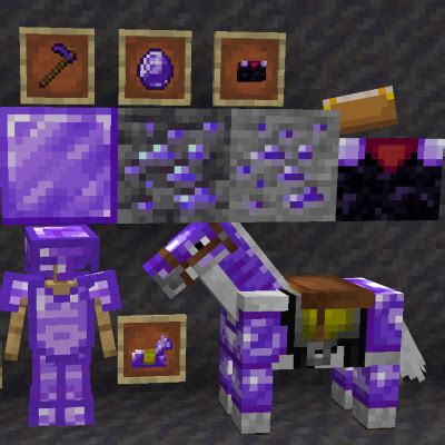 Purple Diamonds By Veno Screenshots - Resource Packs - Minecraft