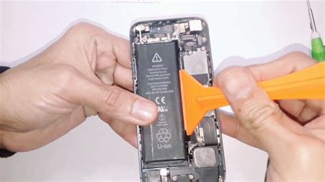 Apple iphone 5 battery replacement ★ How to change iphone 5 bettery ...