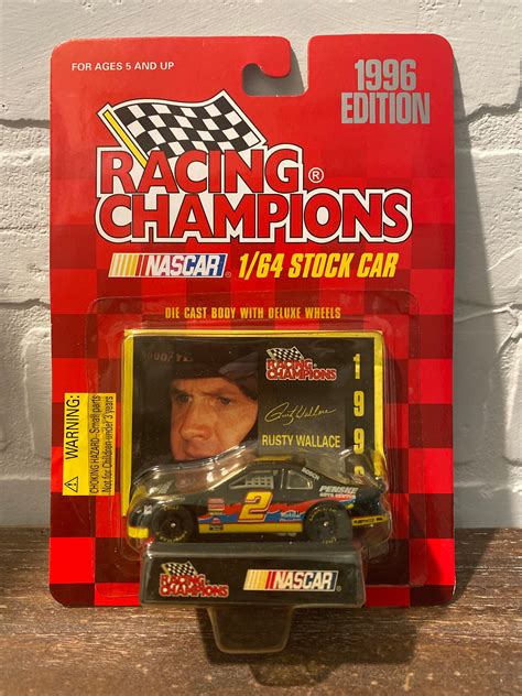 Racing champions Rusty Wallace 1/64 scale diecast Collectable | Etsy