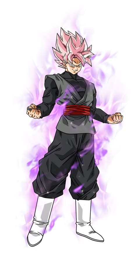 Goku Black SSJR Render by SonimBleinim on DeviantArt