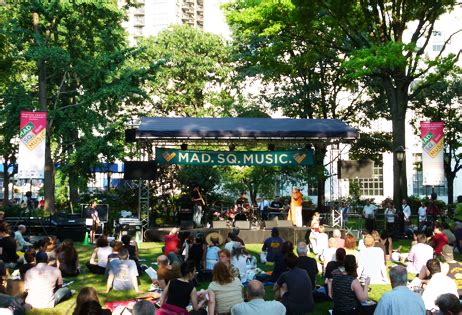 Madison Square Park Hosts Free Concerts All Summer Long - Experience NoMad