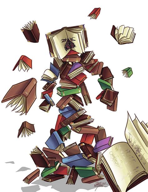 THC Stock Art: Book Golem (.png) - Tortoise & Hare Creations ...